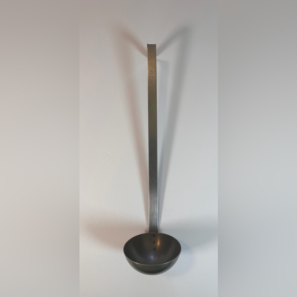 Vintage Stainless Steel 4oz. 14” Ladle